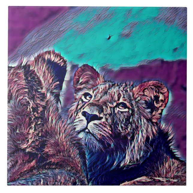Carreau AnimalMix_Lion_008 (Devant)