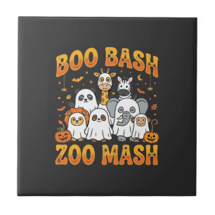 Carreau Animaux du zoo Halloween Boo Bash Zoo Mash_1
