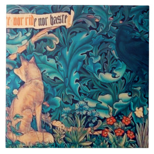 Carreau Animaux en Forêt, Carrelage en céramique William