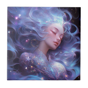 Carreau Anime Girl Fabriquée En Étoiles