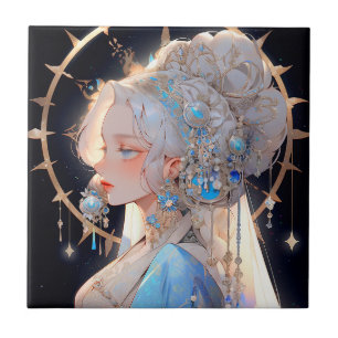 Carreau Anime Princess Imaginaire Art