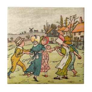 Carreau Anneau de Kate Greenaway autour du Rosey
