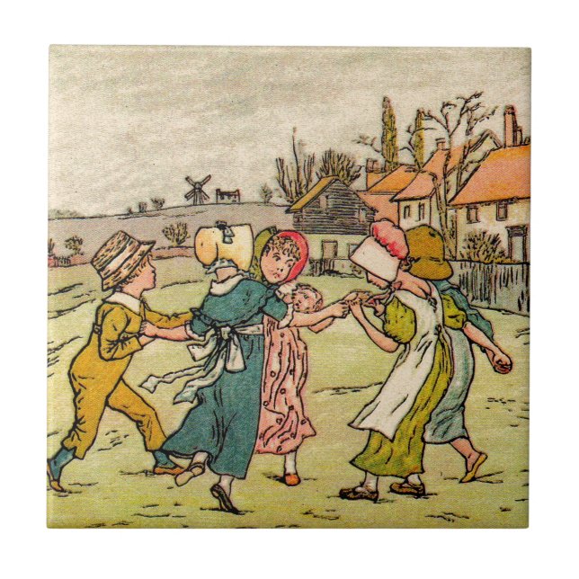 Carreau Anneau de Kate Greenaway autour du Rosey (Devant)