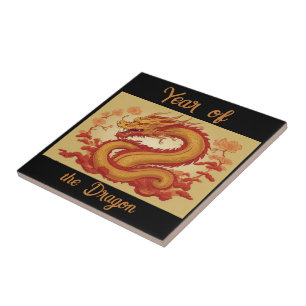 Carreau Année du Carrelage en céramique Dragon