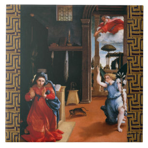 Carreau ANNONCE RECANATI par LORENZO LOTTO