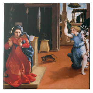 Carreau ANNONCE RECANATI par LORENZO LOTTO Ceramic Til