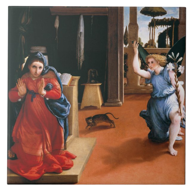 Carreau ANNONCE RECANATI par LORENZO LOTTO Ceramic Til (Devant)