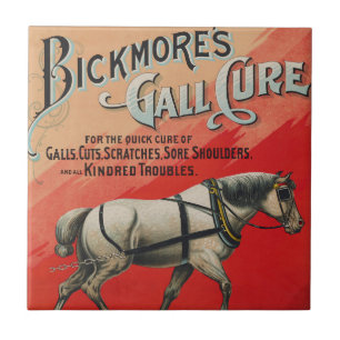 Carreau Annonce Vintage Pour Le Gall Cure De Bickmore Pour