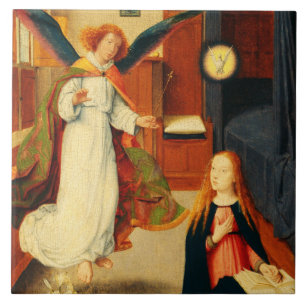 Carreau Annonciation de la Vierge Marie par Gerard David