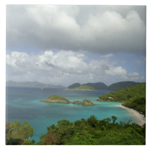 Carreau Antilles, îles Vierges américaines, St. John, tr