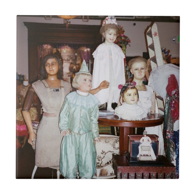 Carreau Antiquité des poupées vintages (Devant)