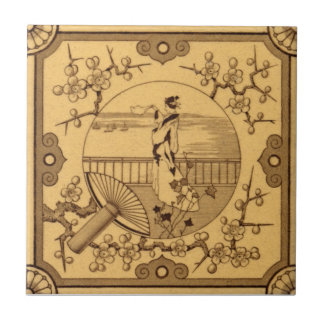 Carreau Antiquité Transferware de la reproduction VT0011