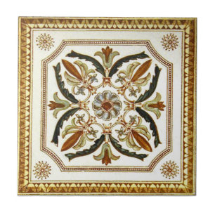 Carreau Antiquité Transferware de la reproduction VT0071