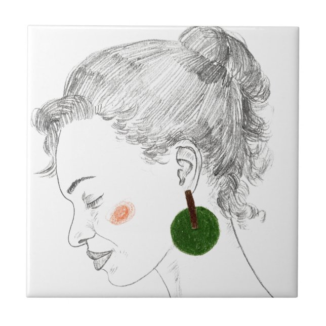 Carreau Aperçu de l'esquisse (Devant)