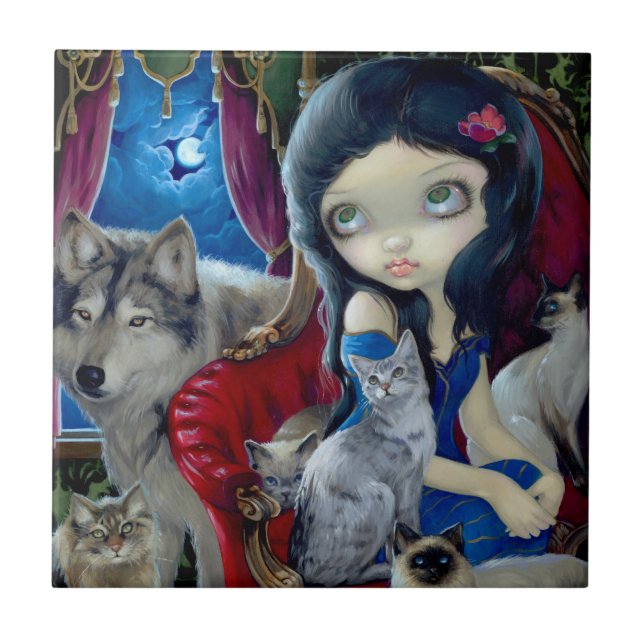 Carreau "Appel tuile de nuit" (Devant)