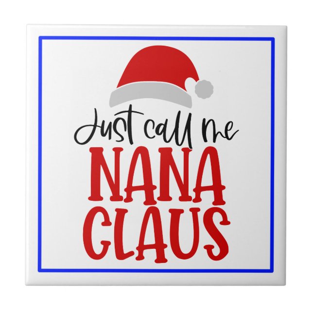 Carreau Appelle-Moi Nana Claus-56768 (Devant)