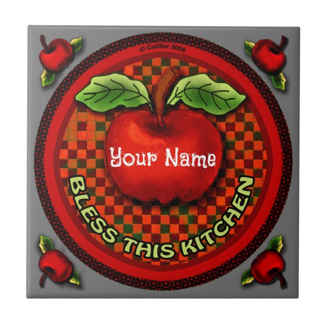 Carreau Apple Bénit Cette Cuisine (Devant)