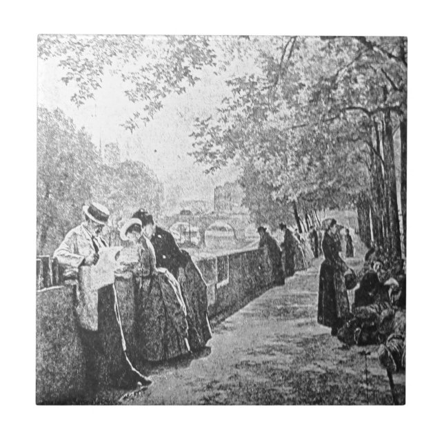 Carreau Après-midi parisien (Devant)