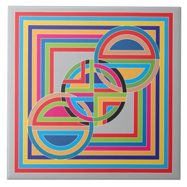 Carreau Après Stella Design-1 Carrelage en céramique (Devant)