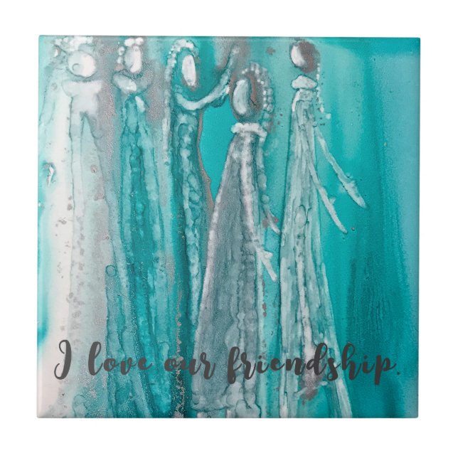 Carreau Aqua Turquoise (Devant)