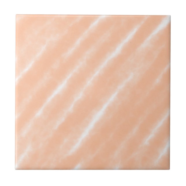 Carreau Aquarelle Abstraite Fuzz Gras Moderne Minimal (Devant)
