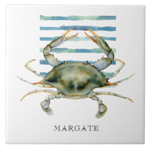 Carreau Aquarelle CRAB Beach Carrelage en céramique MARGAT