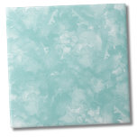 Carreau Aquarelle design Turquoise bleu<br><div class="desc">Aquarelle simple Monogramme Turquoise Turquoise Carrelage en céramique bleue. Une toile de fond bleu turquoise ou bleu turquoise offre une jolie salle de bain contemporaine,  un mur de cuisine ou une bande d'accent ! Pas au-dessus,  mais un petit quelque chose de spécial et amusant.</div>