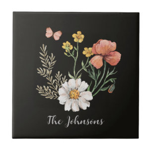 Carreau Aquarelle Florale