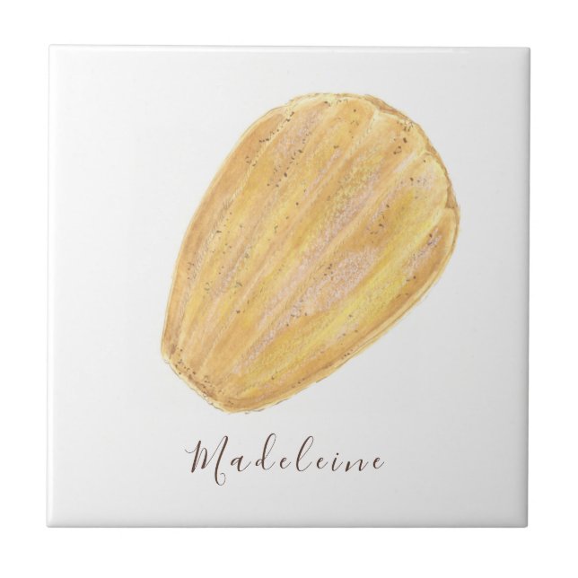 Carreau Aquarelle Madeleine (Devant)