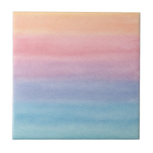 Carreau Aquarelle rose Laver Gradient Cuisine Salle de bai