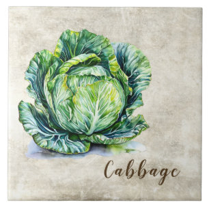 Carreau Aquarelle Texture Fausse Chou Rustique