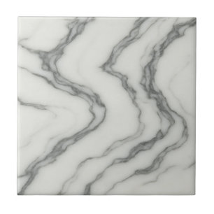 Carreau Arabescato Flow – Marbre Blanc Élégant Tourbillonn