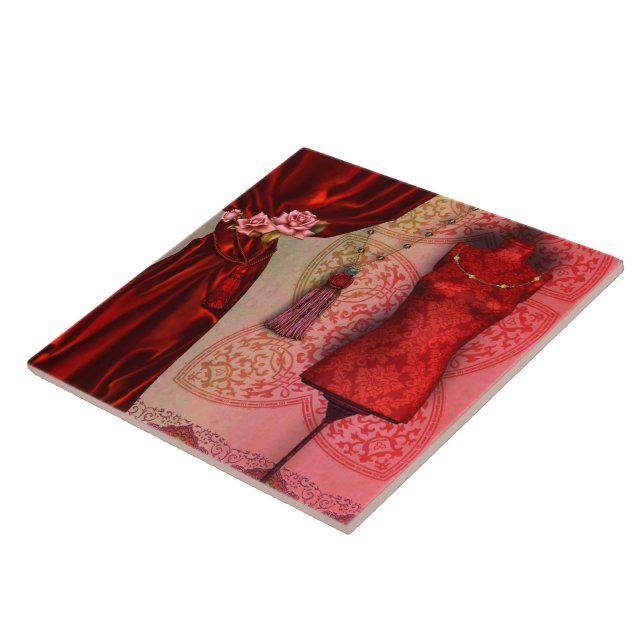 Carreau Arabesque victorien, OPHÉLIE - Gothique (Côté)