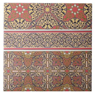 Carreau Arabesques de plafond de la mosquée d'EL-Bordeyny,