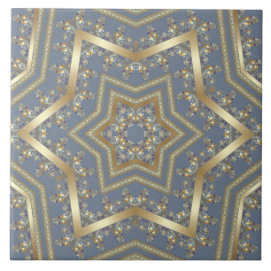 Carreau Arabic antique decorative east ornamental baroque