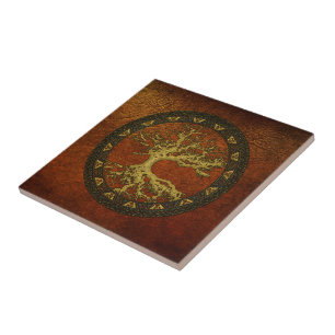 Carreau Arbre de la vie antique