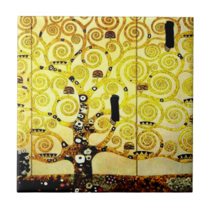 Carreau Arbre de la vie par Gustav Klimt