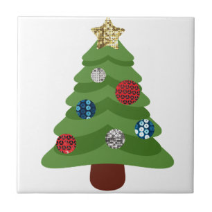 Carreau arbre de noël émoji