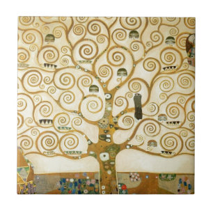 Carreau Arbre de Vie par Gustav Klimt