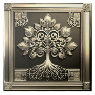 Carreau Arbre d'or de la vie