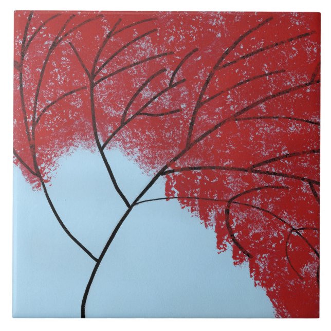 Carreau Arbre Rouge (Devant)