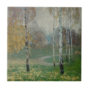 Carreau Arbres de bouleau, 1904 (huile sur la toile)