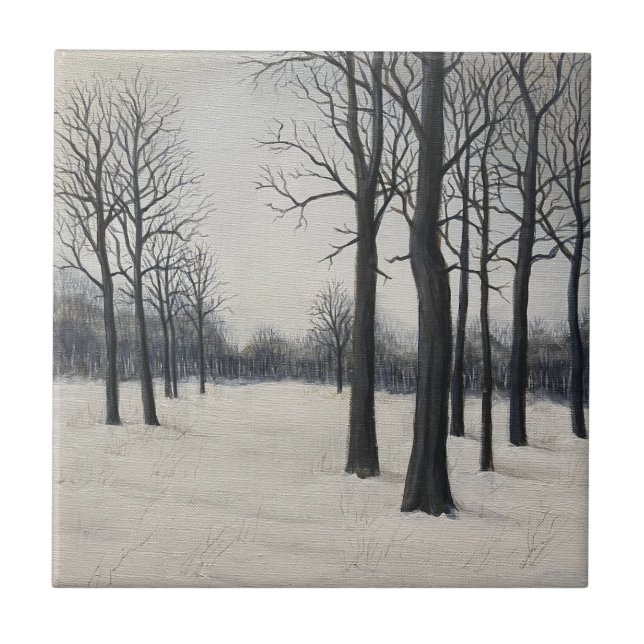 Carreau Arbres d'hiver (Devant)