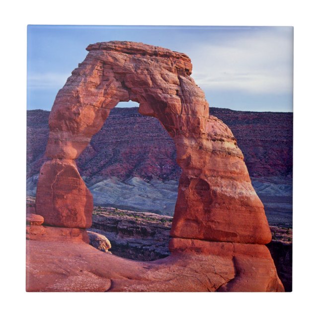 Carreau Arc délicat dans le parc national des Arches - Uta (Devant)