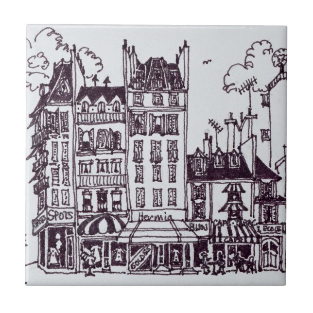 Carreau Architecture Haussmannienne | Rue de Sèvres (Devant)