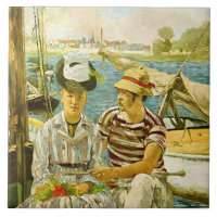 Argenteuil Edouard Manet Poster