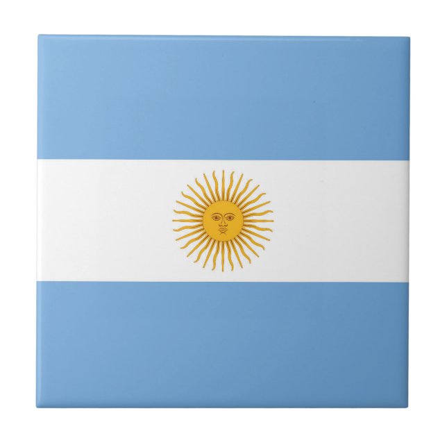Carreau Argentina flag (Devant)