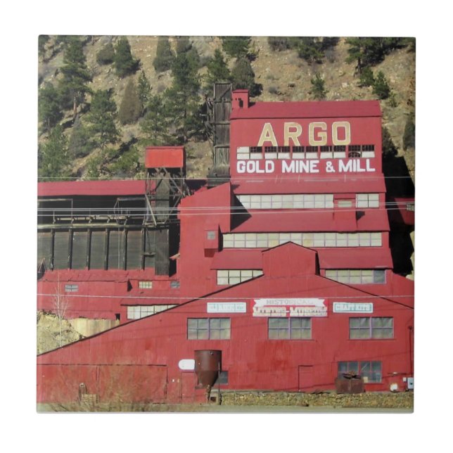 Carreau Argo Gold Mine & Mill, Idaho Springs, Colorado (Devant)