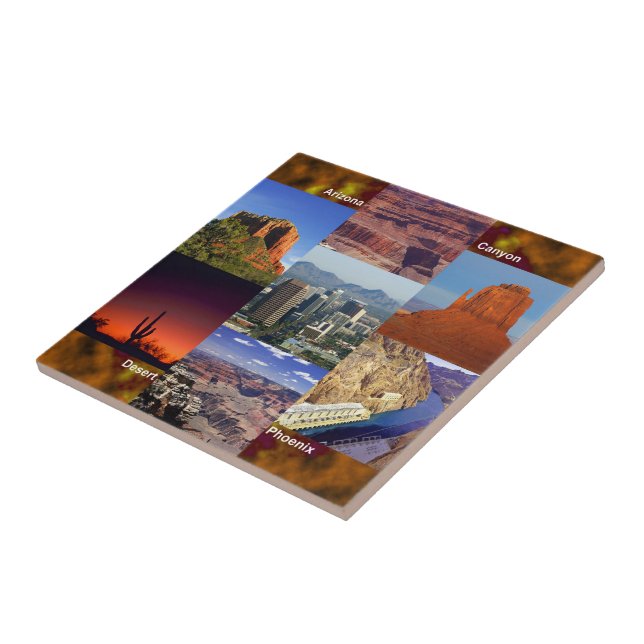 Carreau Arizona Desert Collage (Côté)