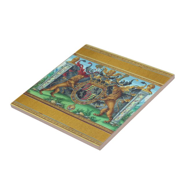 Carreau Armoiries Carrelage en céramique (Côté)